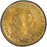 3200 Réis - Maria I and Pedro III Bahia Mint obverse image
