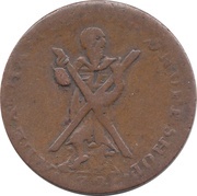 1 Farthing Lanarkshire - Glasgow / A. Hamilton reverse image