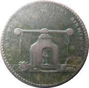 1 Farthing Warwickshire - Birmingham / Lutwyche reverse image