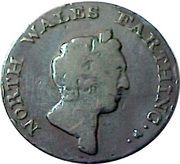 1 Farthing North Wales obverse image