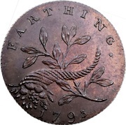 1 Farthing Middlesex - Social Series / Newton, United Kingdom, 1793 reverse image