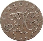 1 Farthing Middlesex - Social Series / Newton, United Kingdom, 1793 reverse image