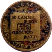 1 Farthing Somerset - Bath / M. Lambe and Son obverse image