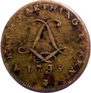 1 Farthing Somerset - Bath / M. Lambe and Son reverse image