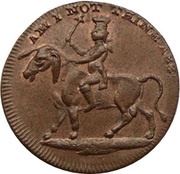 1 Farthing Middlesex - London / Thomas Spence, United Kingdom, 1795 reverse image