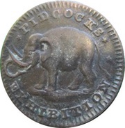 1 Farthing Middlesex - Pidcock / Exeter Change obverse image