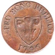1 Farthing Middlesex - Social Series / Pro Bono Publico, United Kingdom, 1796 reverse image