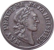 1 Farthing Middlesex - May Peace Be Established obverse image