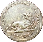 1 Farthing Middlesex - Pidcock / Exeter Change obverse image