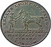 ½ Penny Middlesex - Kelly's Saddlery obverse image