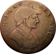 ½ Penny Sussex - Brighton / W. Mighells obverse image