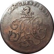 ½ Penny Cheshire - Macclesfield / Charles Roe Copper Works, United Kingdom, 1787-1797 reverse image