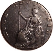 ½ Penny Somersetshire - Bath / John Howard, United Kingdom, 1787-1797 reverse image