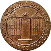 ½ Penny Middlesex - London / Salter's, United Kingdom, 1787-1797 reverse image