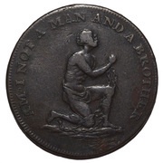 ½ Penny Middlesex - Slave obverse image