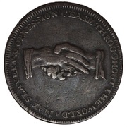 ½ Penny Middlesex - Slave reverse image