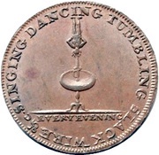 ½ Penny Middlesex - Lyceum, United Kingdom, 1787-1805 reverse image