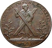 ½ Penny Lothian - Edinburgh / Hutchison's obverse image