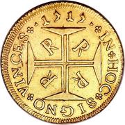 4000 Réis - João V Rio de Janeiro Mint, Brazil, 1707-1727 reverse image