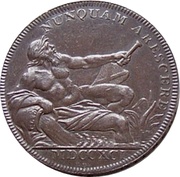 ½ Penny Lanarkshire - Glasgow / G. Shearer, United Kingdom, 1791 reverse image