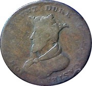 ½ Penny Lancashire - Lancaster / John of Gaunt obverse image