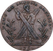 ½ Penny Lothian - Edinburgh / Hutchison's obverse image