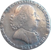 ½ Penny Cheshire - Macclesfield / Charles Roe Copper Works obverse image