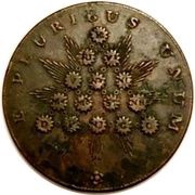 1 Cent Lancashire - Lancaster / Kentucky token, United Kingdom, 1792-1794 reverse image
