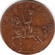 ½ Penny Hampshire - Petersfield / Holland and Andrews obverse image