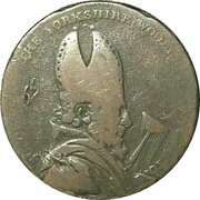 ½ Penny - Leeds halfpenny H. Brownbills obverse image