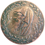 ½ Penny North Wales - Druid obverse image