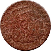 ½ Penny Staffordshire – Leek / Commercial obverse image