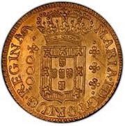 4000 Réis - Maria I Rio de Janeiro and Bahia Mints obverse image