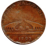 ½ Penny Yorkshire – Leeds / H. Brownbill, United Kingdom, 1793 reverse image