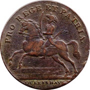 ½ Penny Norfolk – Norwich obverse image