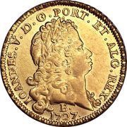 6400 Réis - João V 1st Type of Shield; Bahia Mint obverse image