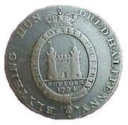 ½ Penny Suffolk - Blything / Yeomanry, United Kingdom, 1794 reverse image
