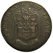 ½ Penny Kent - Lamberhurst / I. Gibbs obverse image