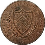 ½ Penny Sussex - Northiam / G. Gilberts obverse image