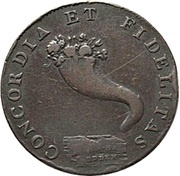 ½ Penny Inverness / MacKintosh, Inglis and Wilson's, United Kingdom, 1794 reverse image