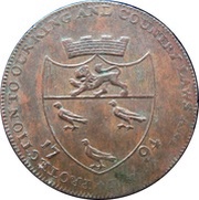 ½ Penny Kent - Canterbury / J. Mathews, United Kingdom, 1794 reverse image
