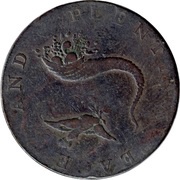 ½ Penny Essex - Chelmsford / W. Clachar, United Kingdom, 1794 reverse image