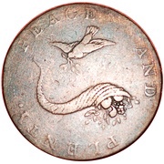 ½ Penny Hampshire - Emsworth / J. Stride, United Kingdom, 1794 reverse image