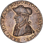 ½ Penny Hampshire - Emsworth / J. Stride obverse image