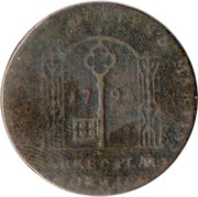 ½ Penny Norfolk - Norwich / Bullen and Martins obverse image