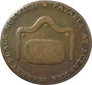 ½ Penny Norfolk - Norwich / J. Clarke obverse image