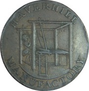 ½ Penny Suffolk – Haverhill obverse image