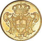 6400 Réis - João V 2nd Type of Shield; Rio de Janeiro Mint, Brazil, 1731-1750 reverse image