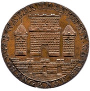 ½ Penny Somerset - Bridgwater / I. Holloway, United Kingdom, 1794 reverse image