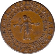 ½ Penny Middlesex - Lackington’s, United Kingdom, 1794 reverse image